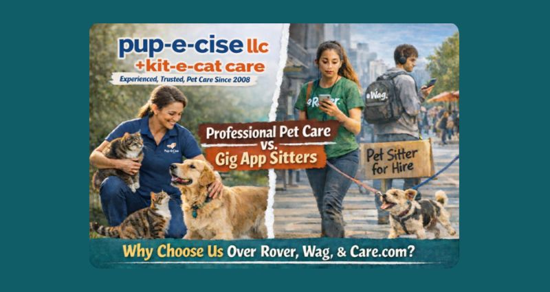 why choose a professional pet sitter.